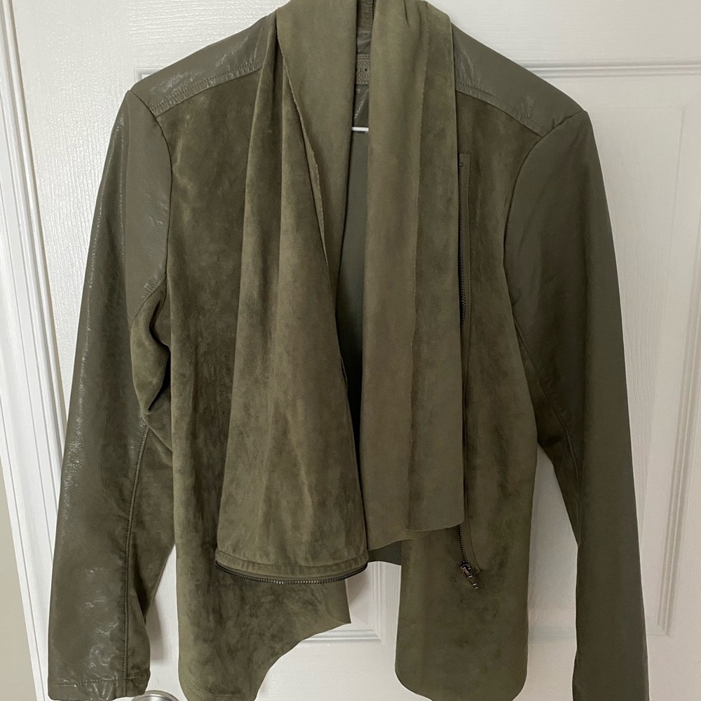 Blank NYC olive green jacket